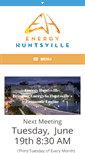 Mobile Screenshot of energyhuntsville.com